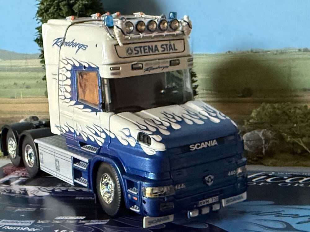 Tekno Tekno Scania 4-serie Topline Torpedo 6x2 RUNEBORGS "Stena Stal"