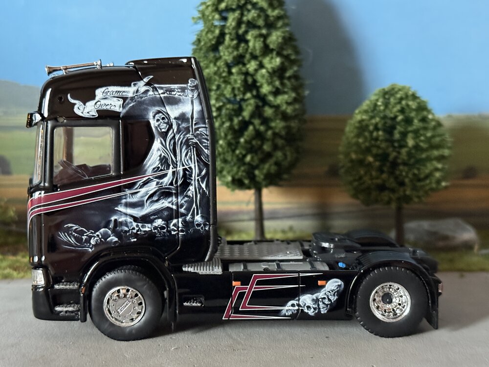 Tekno Tekno Scania Next Gen S450 4x2 REPINSKI "GAME OVER"