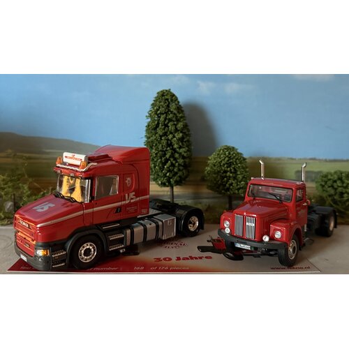 Tekno Tekno Set Scania Vabis L110 4x2 & Scania T-serie 4x2 SCHILLING