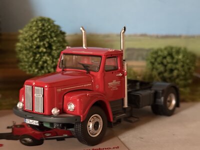 Tekno Tekno Set Scania Vabis L110 4x2 & Scania T-serie 4x2 SCHILLING