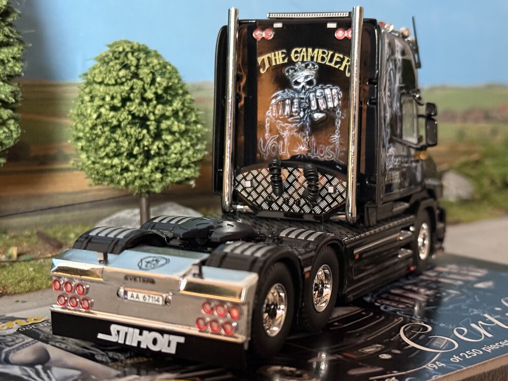 Tekno Tekno Scania Torpedo Topline 6x2 OYVIND JENSEN "The Gambler"