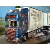 Tekno Scania R Swedish combination LZV Ruttner Transport Zweden
