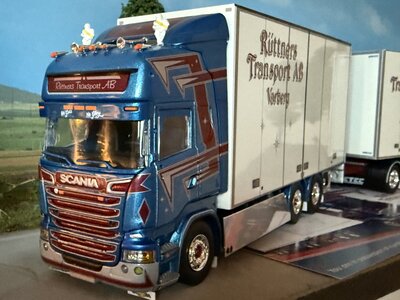 Tekno Tekno Scania R Swedish combination LZV Ruttner Transport Zweden