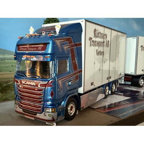 Tekno Tekno Scania R Zweedse combinatie LZV Ruttner Transport Zweden