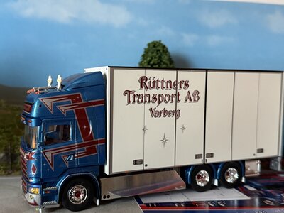 Tekno Tekno Scania R Zweedse combinatie LZV Ruttner Transport Zweden