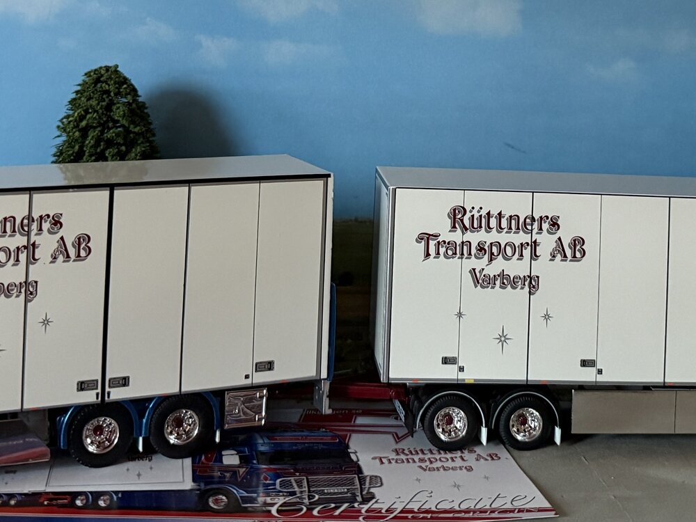 Tekno Tekno Scania R Swedish combination LZV Ruttner Transport Zweden