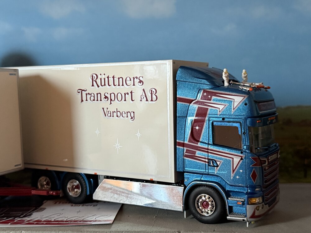 Tekno Tekno Scania R Swedish combination LZV Ruttner Transport Zweden