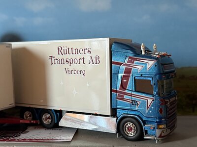 Tekno Tekno Scania R Swedish combination LZV Ruttner Transport Zweden