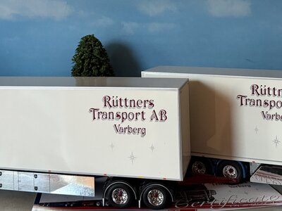 Tekno Tekno Scania R Zweedse combinatie LZV Ruttner Transport Zweden