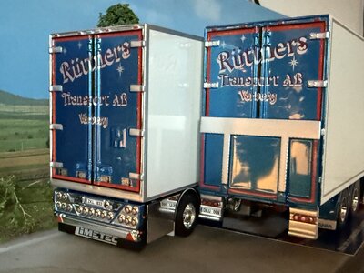 Tekno Tekno Scania R Zweedse combinatie LZV Ruttner Transport Zweden