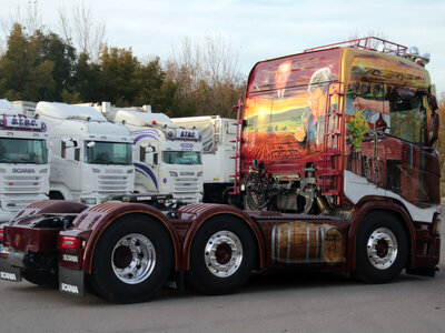WSI WSI Scania R Normal 6x2 twin steer STC  "LA PART DES ANGES"