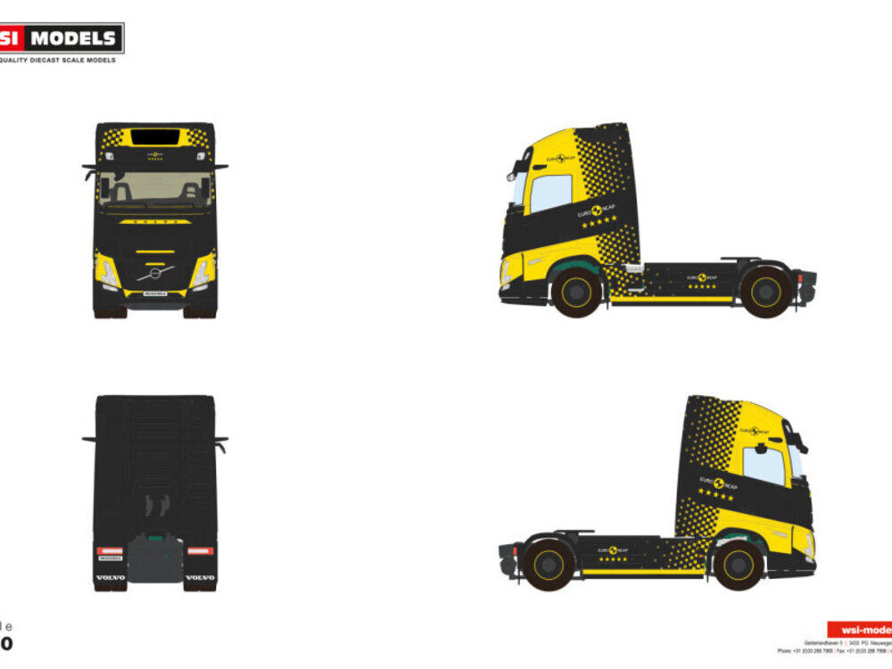 WSI WSI Volvo FH Aero Globetrotter XL 6x4 PREMIUM LINE
