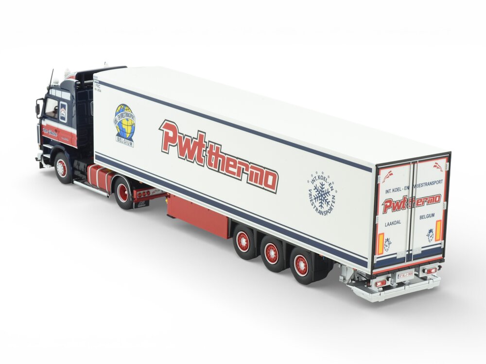 Tekno Tekno Scania 3-Serie 4x2 with 3-axle reefer trailer PWT PETER WOUTERS