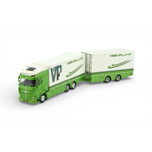 Tekno Tekno DAF XG+ riged truck with 2-axle trailer VEENPLANT "PEAKY BLINDERS"