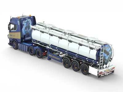 Tekno Tekno Scania Next Gen Highline 590S with tanktrailer ANNE TRANSPORT