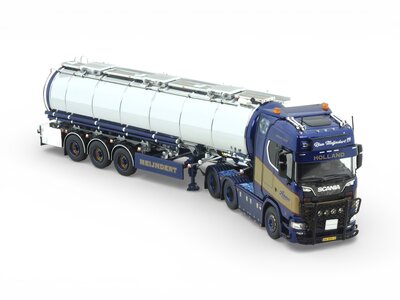 Tekno Tekno Scania Next Gen Highline 590S with tanktrailer ANNE TRANSPORT