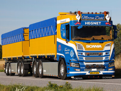IMC IMC Scania S Highline 6x2 with 2-axle trailer and 2-axle dolly MORTEN DAHL