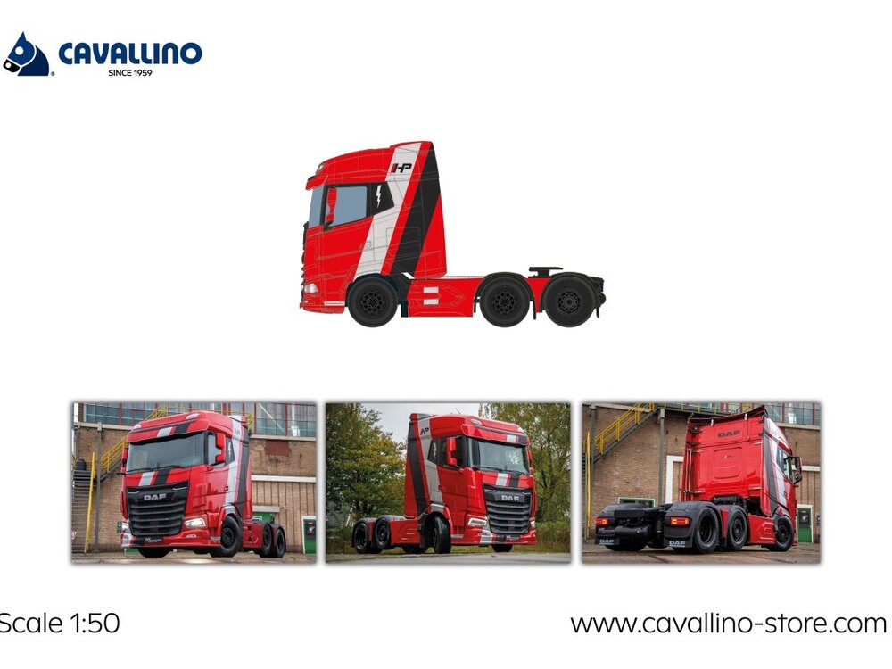 Cavallino Cavallino DAF XG 6x2 BAKKER BEDRIJFSWAGENS