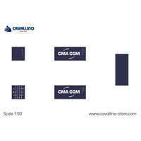 Cavallino 20ft. container CMA CGM