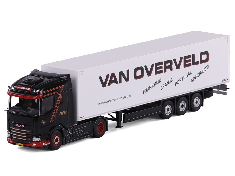 Cavallino Cavallino DAF XG+  with 3-axle boxtrailer VAN OVERVELD