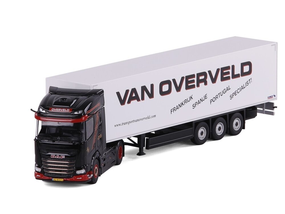Cavallino Cavallino DAF XG+ met 3-as kastenoplegger VAN OVERVELD