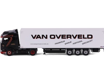 Cavallino Cavallino DAF XG+  with 3-axle boxtrailer VAN OVERVELD