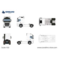 Cavallino Volvo FH5 Globetrotter 4x2 BASIC LINE