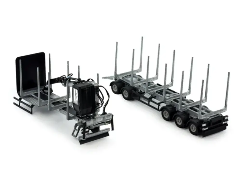 Tekno Tekno Swedish logging transport contruction with crane Trailer Kit