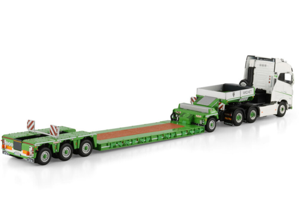 WSI WSI Volvo FH5 Globetrotter 6x4  with 3-axle low loader + 1-axle dolly RACHET
