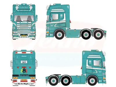 Tekno Tekno Scania 164L/ 580 4X2 JAKOB PEDERSEN