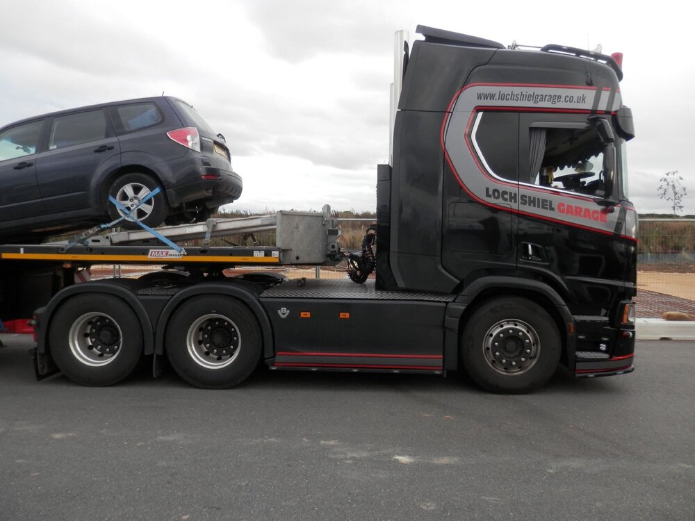 WSI WSI Scania R770 6x2 with 3-axle lowloader LOCHSHIEL GARAGE ACHARACLE SCOTLAND