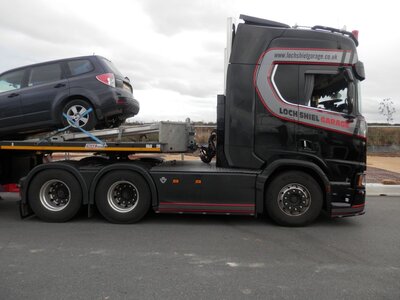 WSI WSI Scania R770 6x2 met 3-as dieplader LOCHSHIEL GARAGE ACHARACLE SCOTLAND