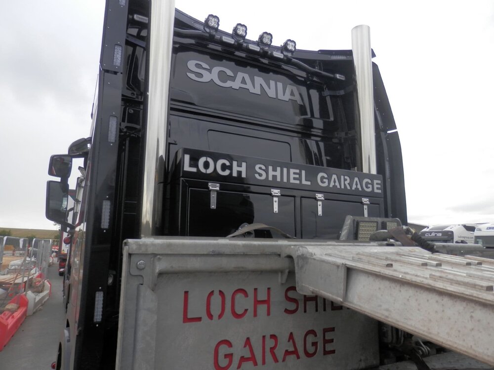 WSI WSI Scania R770 6x2 with 3-axle lowloader LOCHSHIEL GARAGE ACHARACLE SCOTLAND