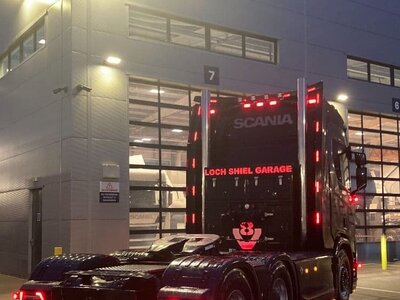 WSI WSI Scania R770 6x2 met 3-as dieplader LOCHSHIEL GARAGE ACHARACLE SCOTLAND