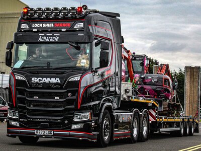 WSI WSI Scania R770 6x2 met 3-as dieplader LOCHSHIEL GARAGE ACHARACLE SCOTLAND