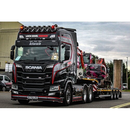 WSI WSI Scania R770 6x2 with 3-axle lowloader LOCHSHIEL GARAGE ACHARACLE SCOTLAND