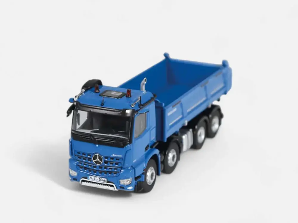 NZG NZG Mercedes- Benz Arocs 8x4 Meiller tipper Blue