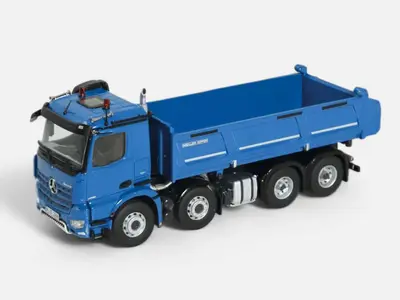 NZG NZG Mercedes- Benz Arocs 8x4 Meiller Kipper Blauw