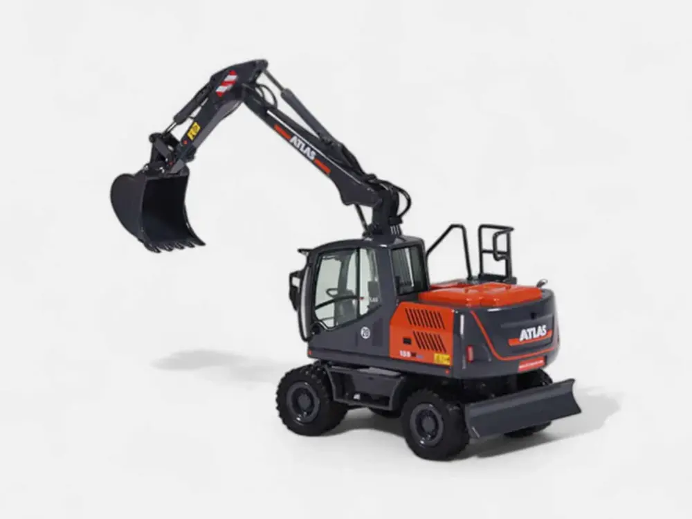 NZG NZG ATLAS 1555W mobile excavator
