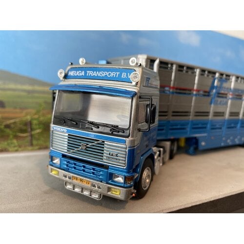 WSI WSI Volvo F16 Glob. 4x2 with live stock trailer HEUGA TRANSPORT