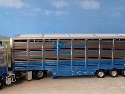 WSI WSI Volvo F16 Glob. 4x2 with live stock trailer HEUGA TRANSPORT