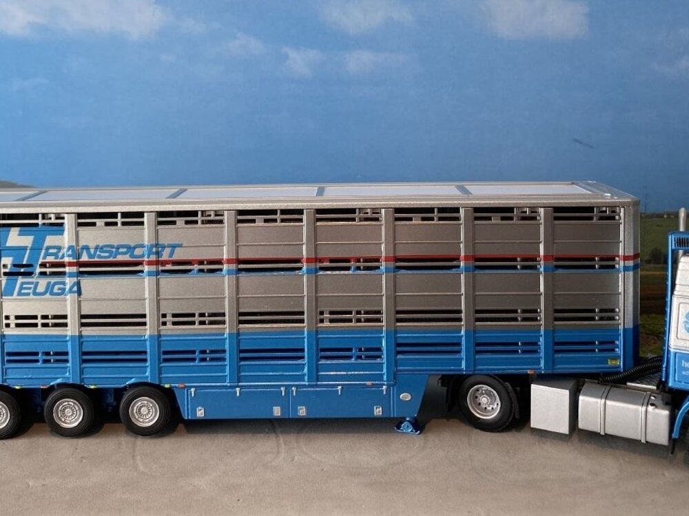 WSI WSI Volvo F16 Glob. 4x2 with live stock trailer HEUGA TRANSPORT