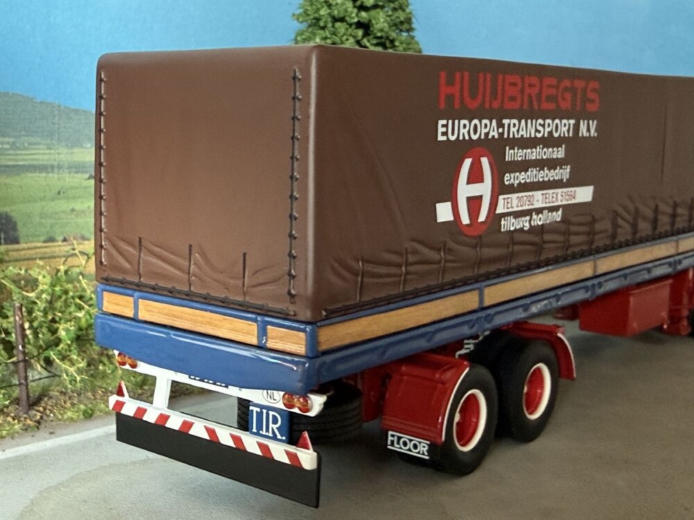 WSI WSI Volvo F88 4x2 + 2-axle classic curtainside trailer HUIJBREGTS