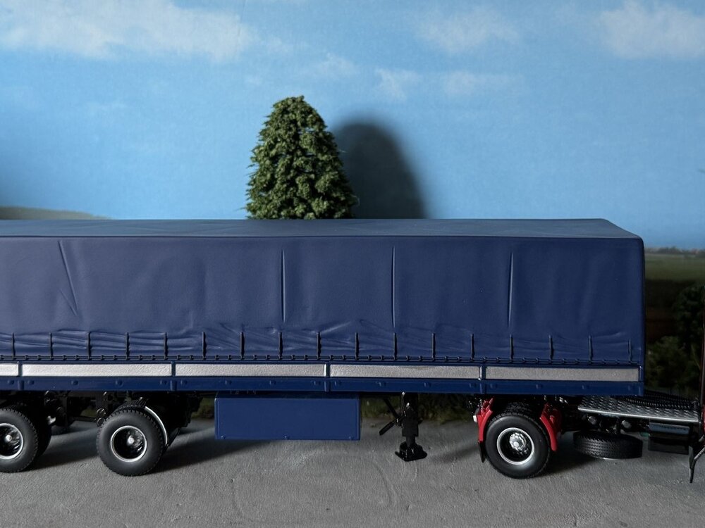 WSI WSI Volvo F88 4x2 + 2-as classic zeilen oplegger VAN HOLLAND TRANSPORTEN