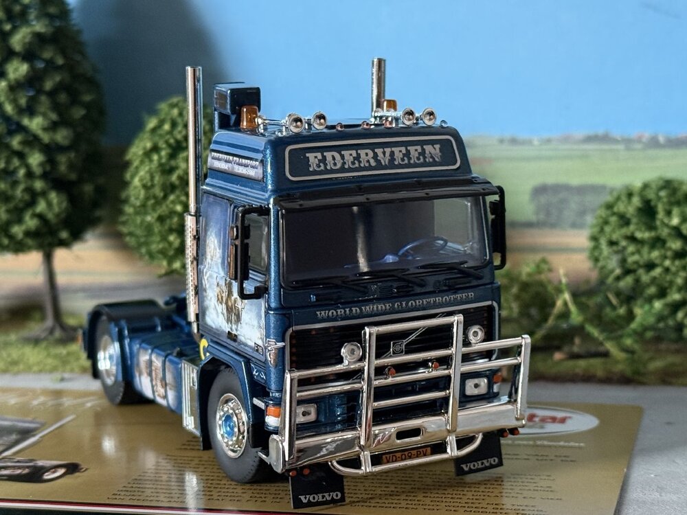 Tekno Tekno Volvo F16 Globetrotter 4x2 - Mooiste Truck van Nederland 1989 EDERVEEN