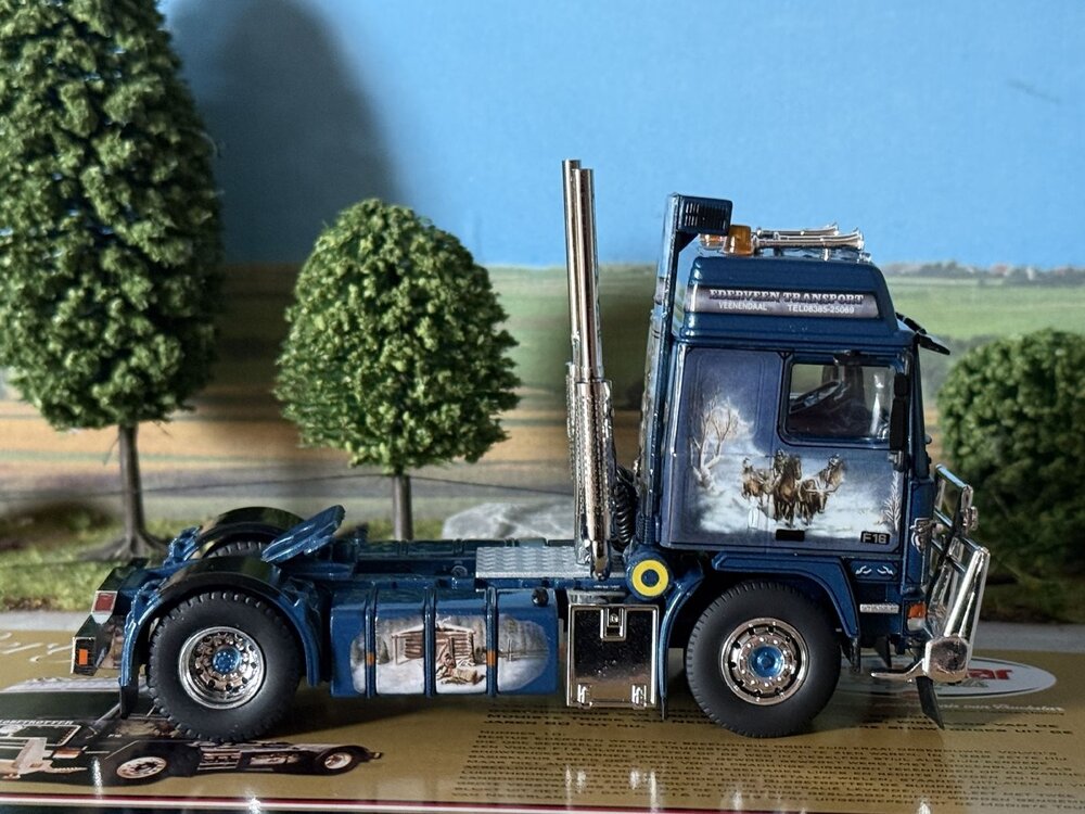Tekno Tekno Volvo F16 Globetrotter 4x2 - Mooiste Truck van Nederland 1989 EDERVEEN