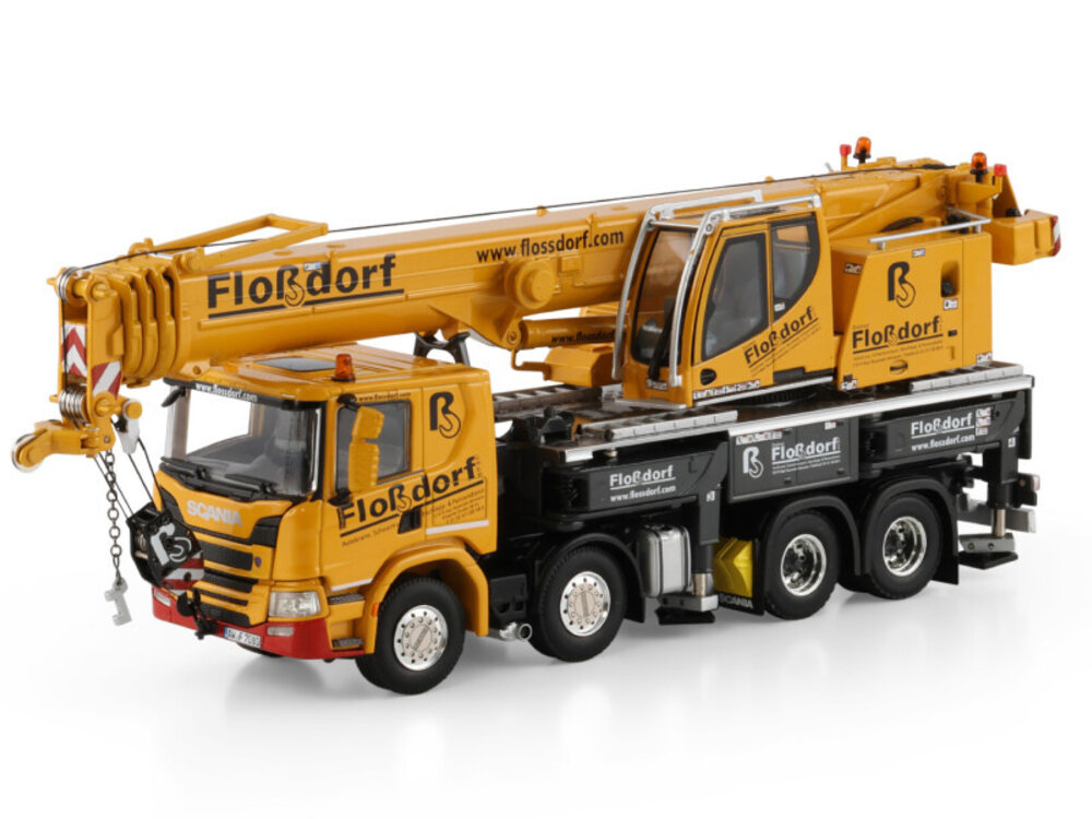 WSI WSI Scania P Low 8x4 Liebherr LTF 1060-4.1 FLOßDORF