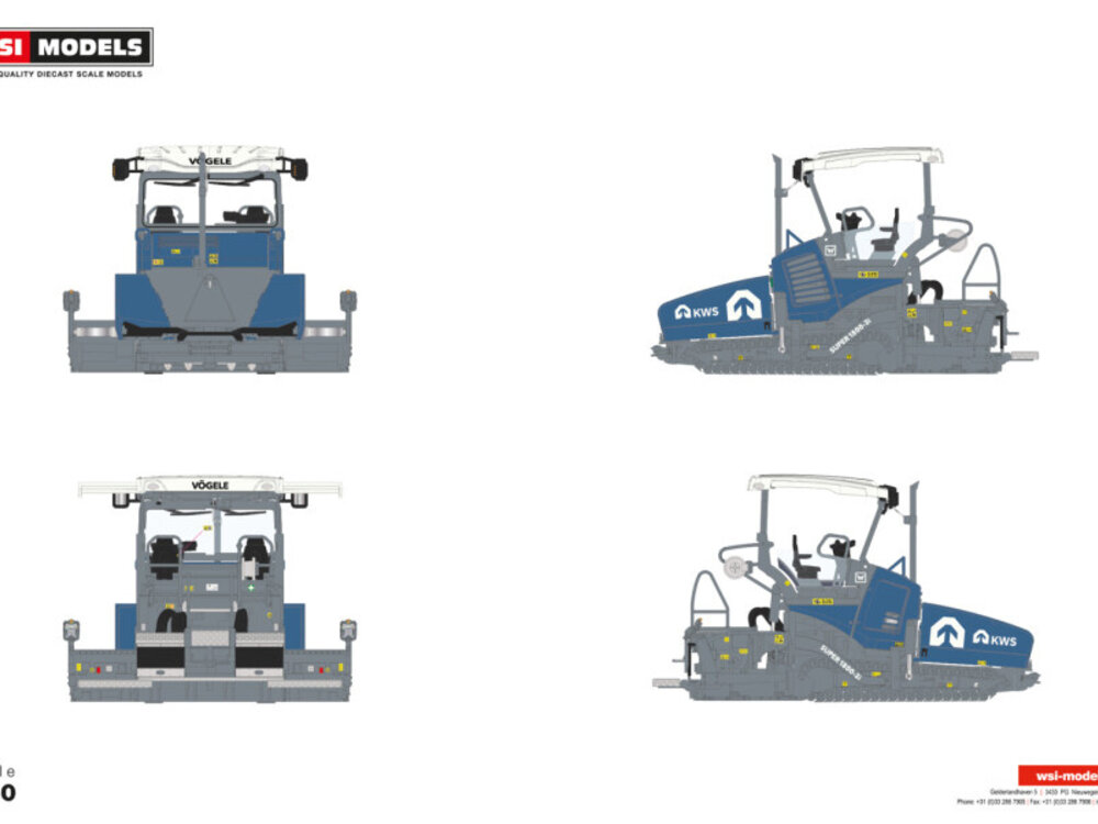 WSI WSI Vögele super 1800-3 KWS
