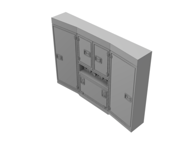 Tekno Tekno Scania NGR 6x2 met 2-axle lowloader + load (wooden box) JAN MUES