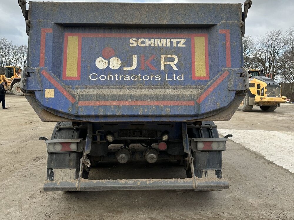 WSI WSI Scania R580 6 x 2 single wheel tag with 3 axle bathtub style tipper JKR CONTRACTORS Ellon Scotland